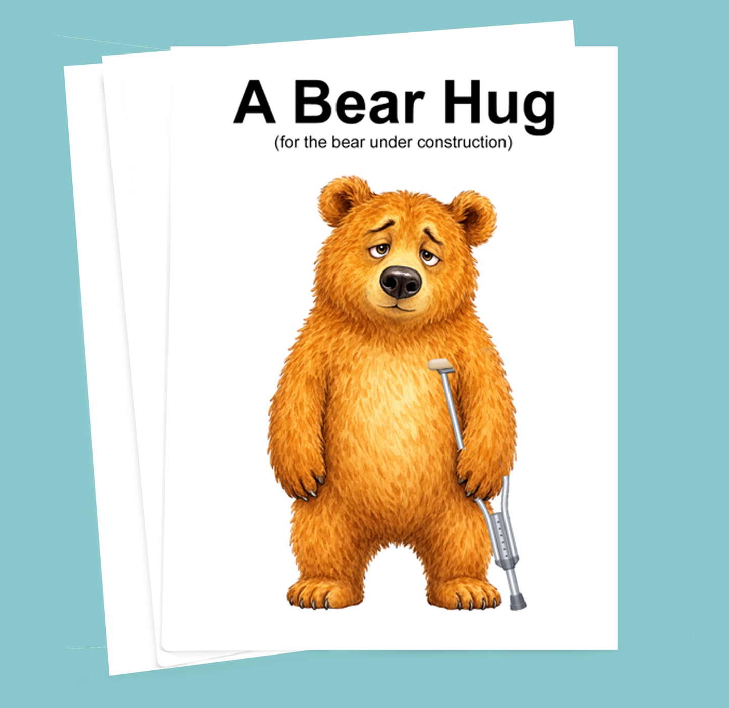 A Bear Hug (for the bear under reconstruction)