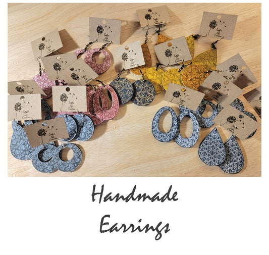 Handmade Earrings by Sherri Muse - Coastal