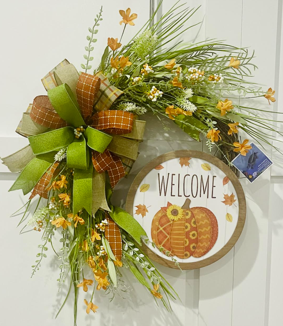 Autumn Welcome Wreath