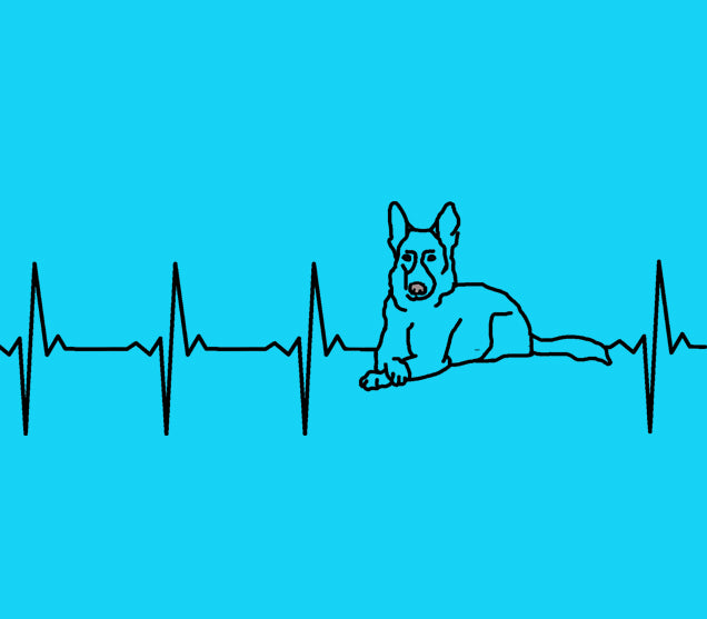 German Shepard Heartbeat