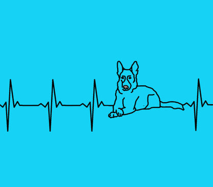 German Shepard Heartbeat