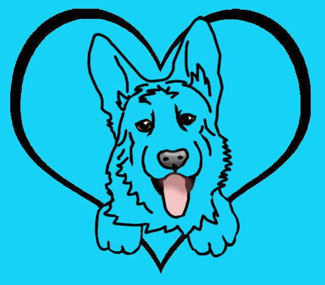 German Shepard Heart