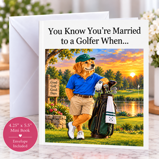 You Know You're Married to a Golfer When...