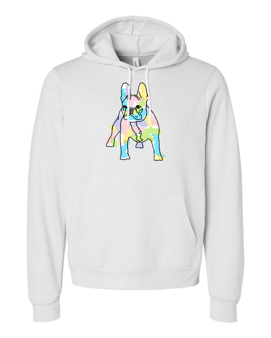 Bulldog on Unisex Hoodie