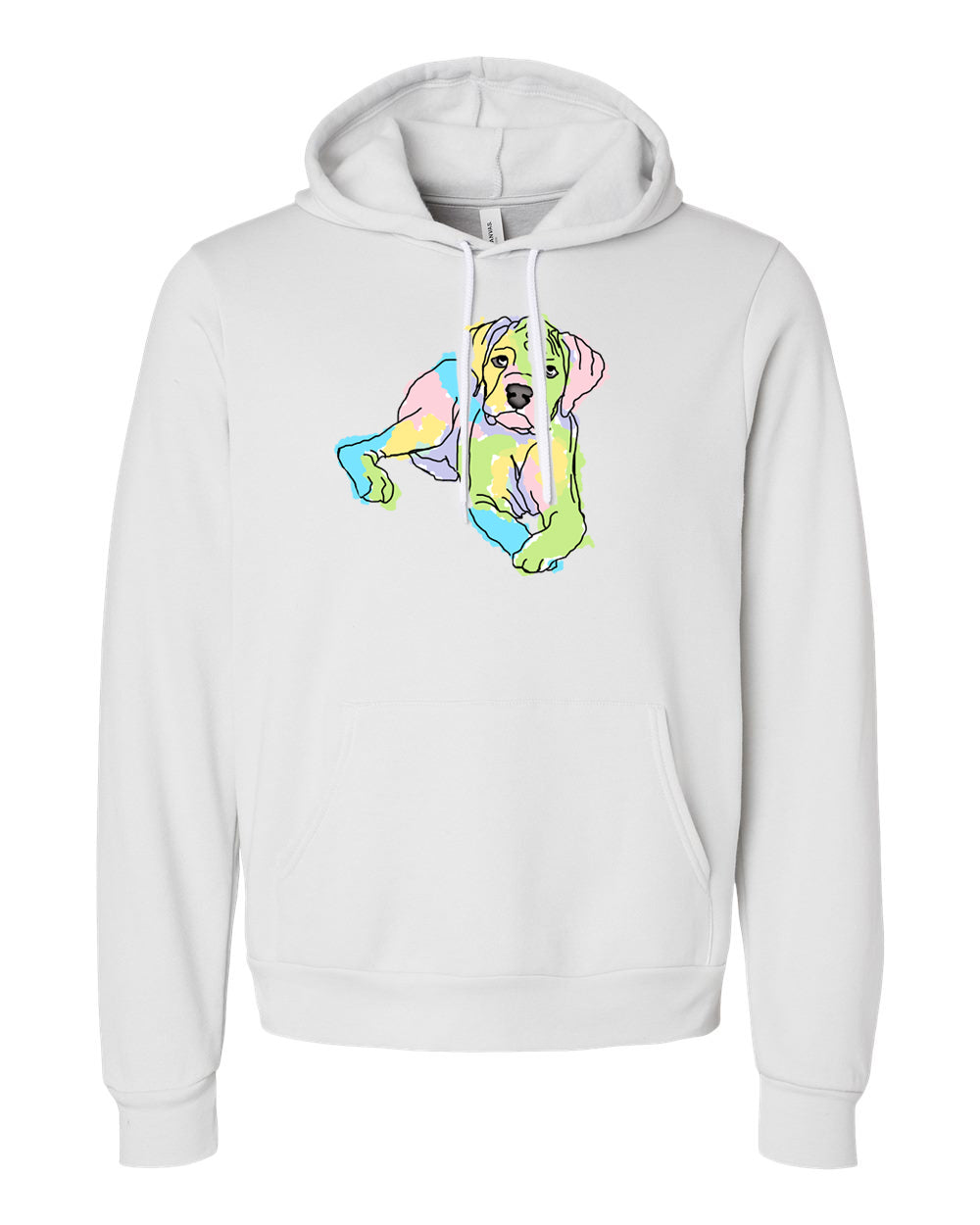 Boxer on Unisex Hoodie