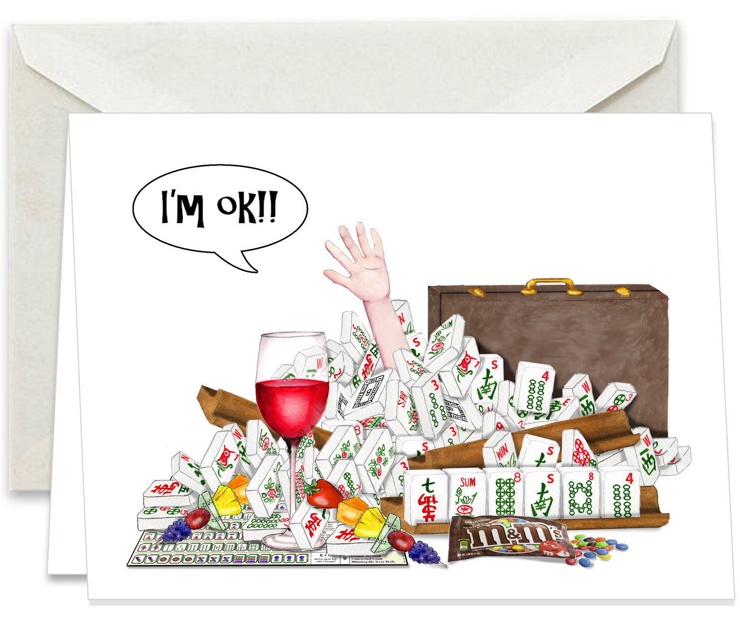 Bridge Note Cards with Humor | MyGiftBooks.com – Online Artisans