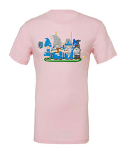 Load image into Gallery viewer, Blue &amp; Gray Football Gnomes on Men&#39;s T-shirt (similar to Indianapolis)
