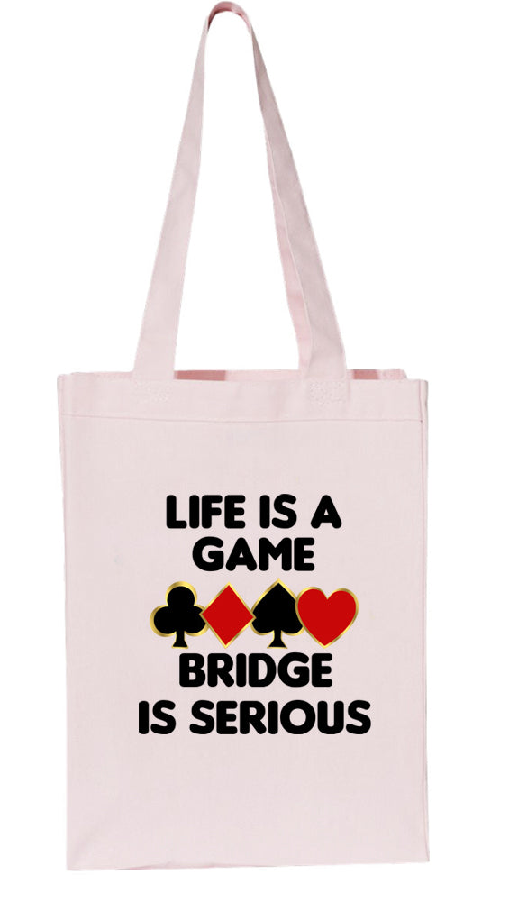 Life is a Game on Gusset Tote