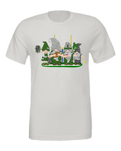 Load image into Gallery viewer, Green &amp; Silver Football Gnomes on Men&#39;s T-shirt (similar to Philadelphia)
