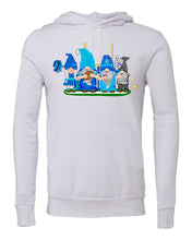 Load image into Gallery viewer, Navy &amp; Blue Football Gnomes (similar to Tennessee) on Unisex Hoodie
