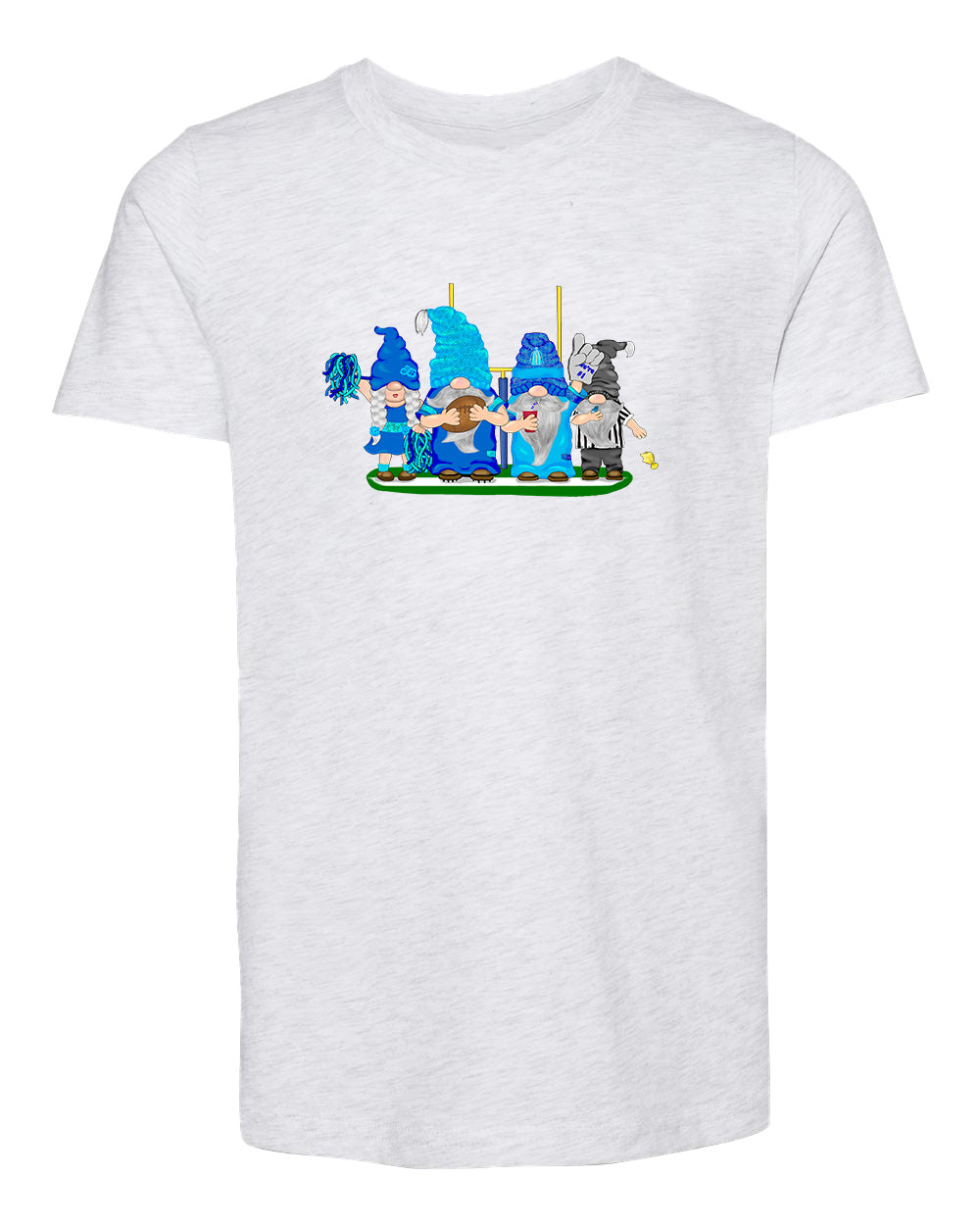 Navy & Blue Football Gnomes  (similar to Tennessee) on Kids T-shirt
