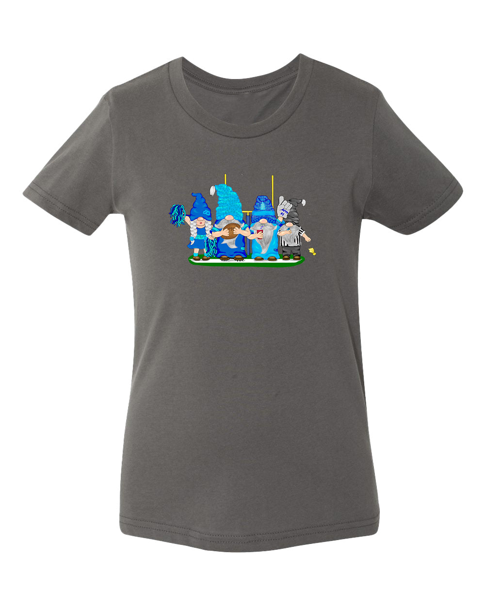 Navy & Blue Football Gnomes  (similar to Tennessee) on Kids T-shirt