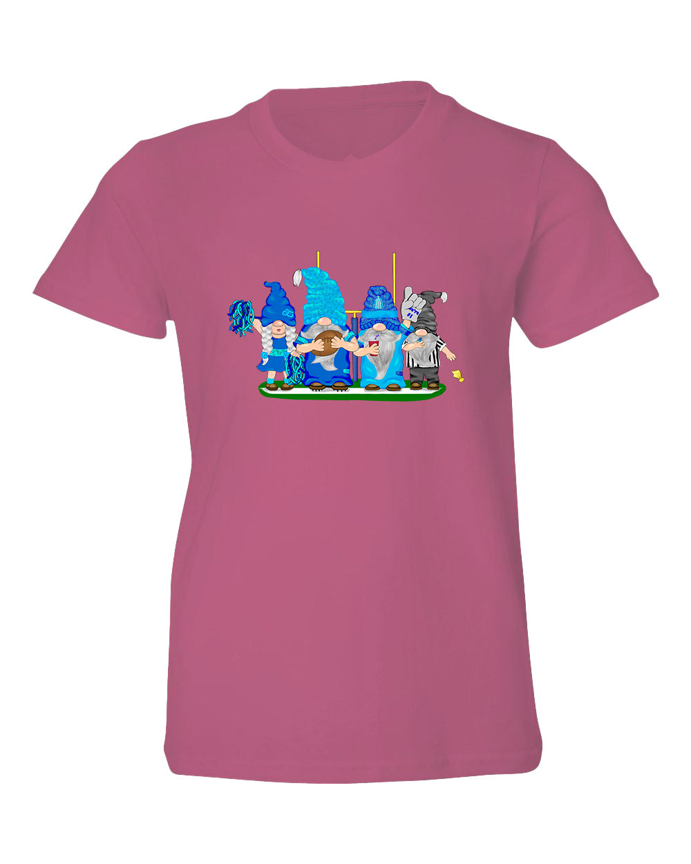 Navy & Blue Football Gnomes  (similar to Tennessee) on Kids T-shirt