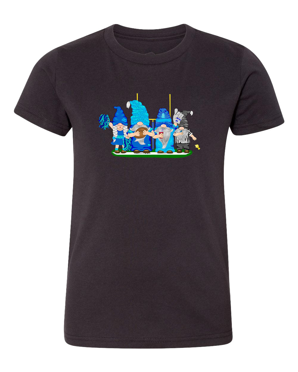 Navy & Blue Football Gnomes  (similar to Tennessee) on Kids T-shirt