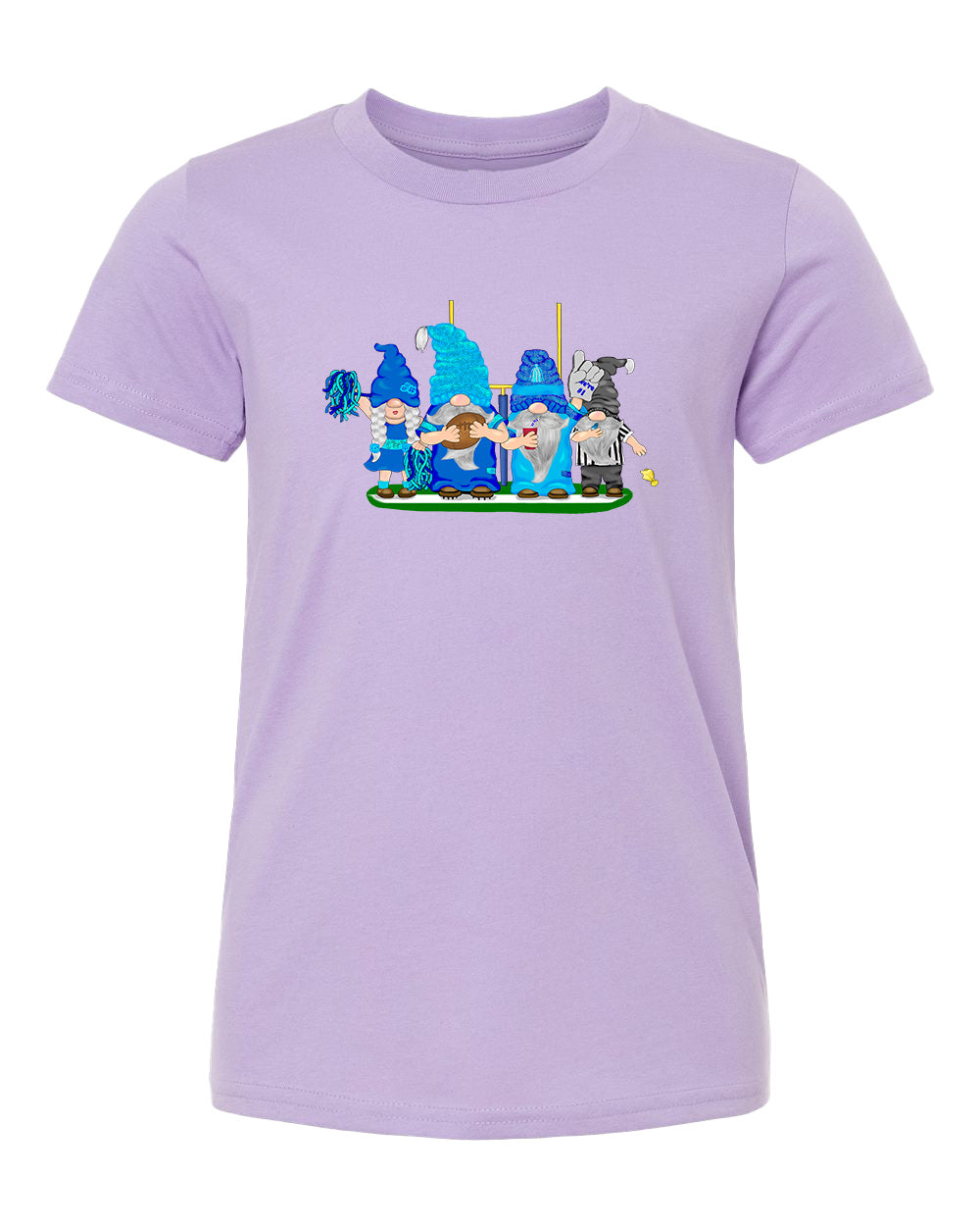 Navy & Blue Football Gnomes  (similar to Tennessee) on Kids T-shirt