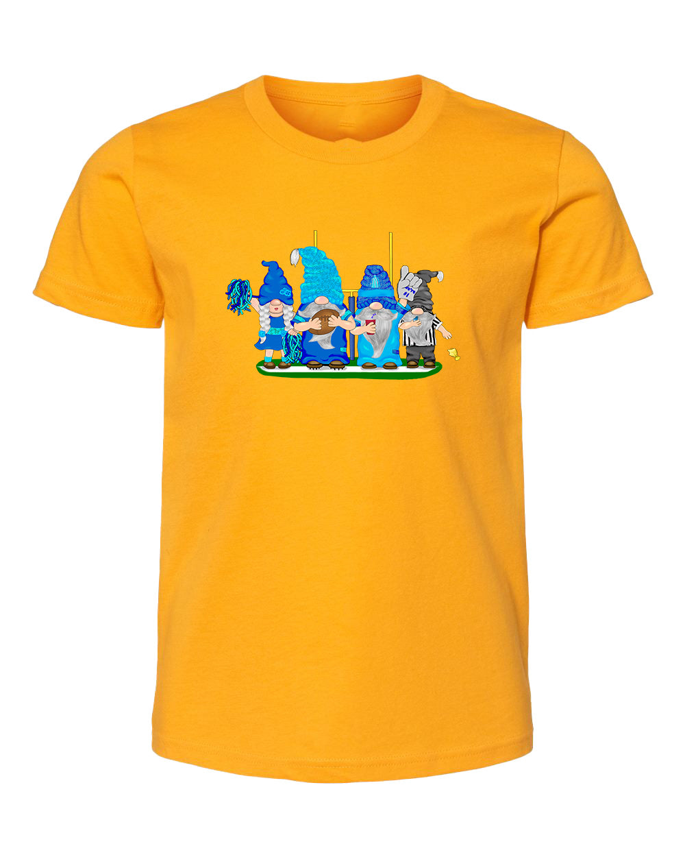 Navy & Blue Football Gnomes  (similar to Tennessee) on Kids T-shirt