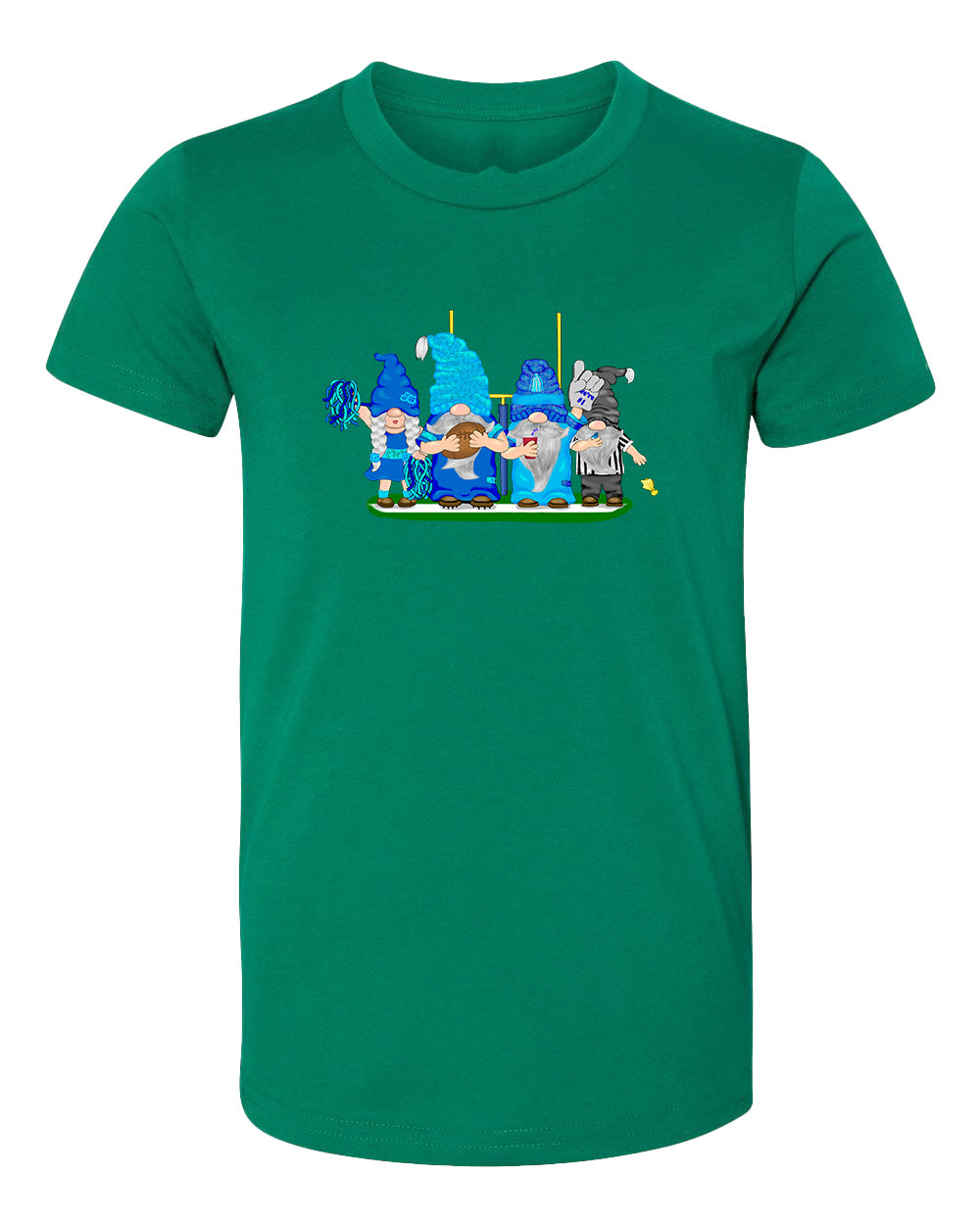 Navy & Blue Football Gnomes  (similar to Tennessee) on Kids T-shirt