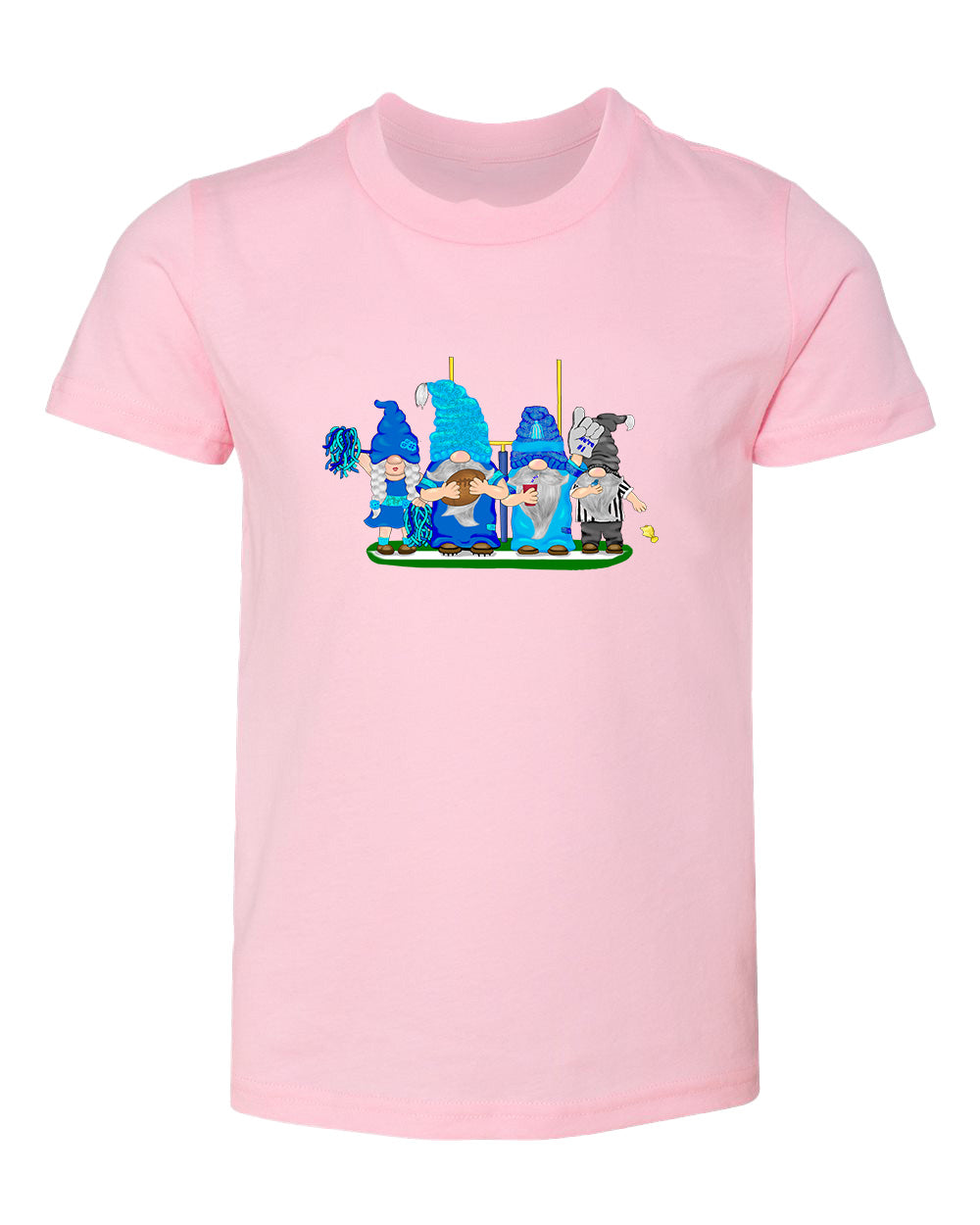 Navy & Blue Football Gnomes  (similar to Tennessee) on Kids T-shirt