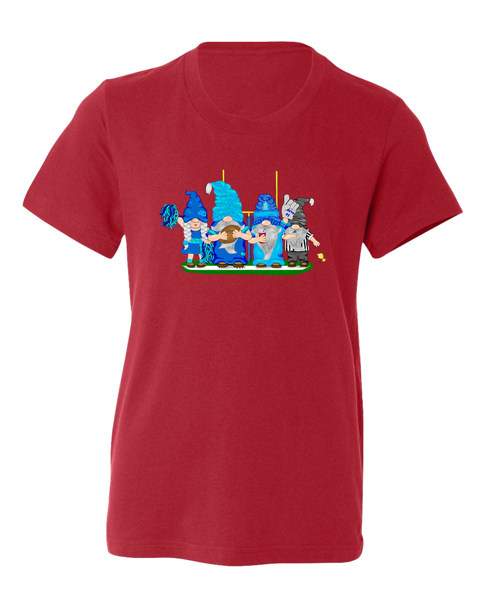 Navy & Blue Football Gnomes  (similar to Tennessee) on Kids T-shirt