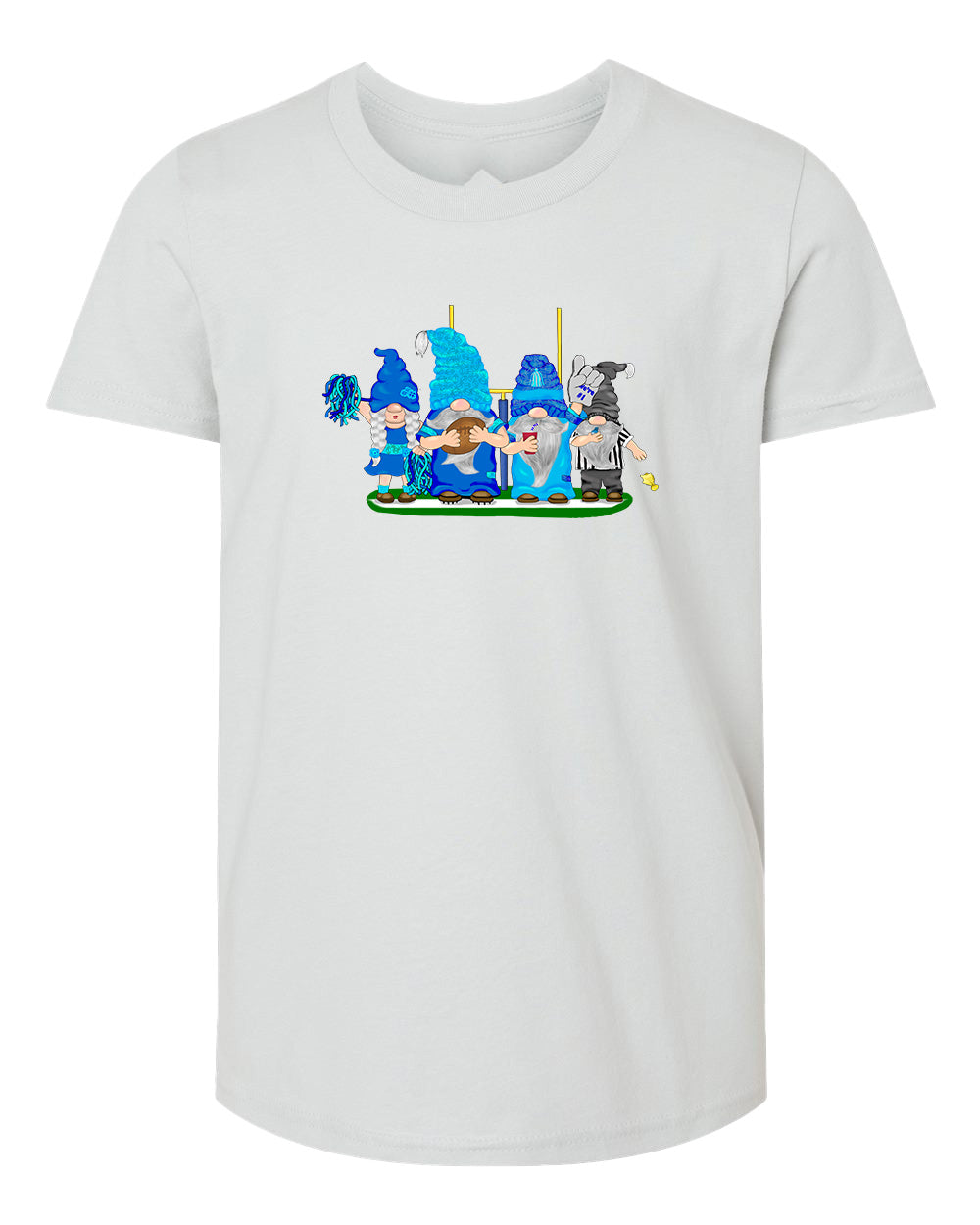 Navy & Blue Football Gnomes  (similar to Tennessee) on Kids T-shirt