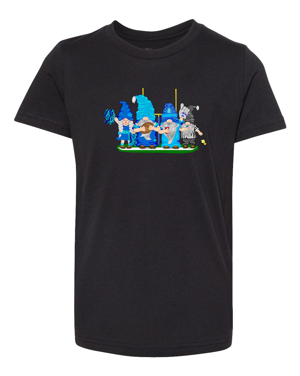 Navy & Blue Football Gnomes  (similar to Tennessee) on Kids T-shirt