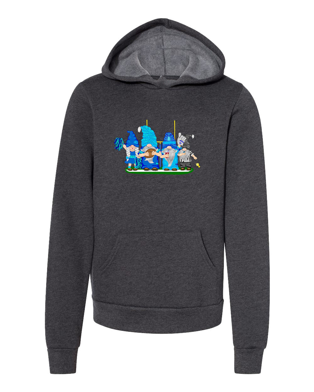 Navy & Blue Football Gnomes  (similar to Tennessee) on Kids Hoodie