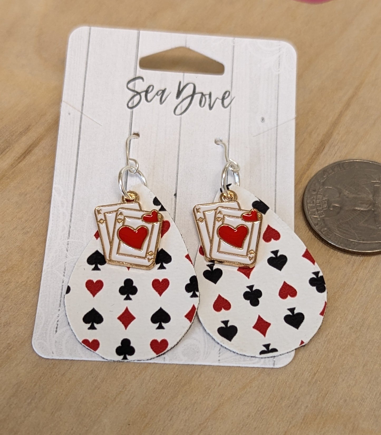Playing Cards Earrings