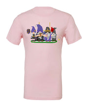 Load image into Gallery viewer, Purple &amp; Black Football Gnomes on Men&#39;s T-shirt (similar to Baltimore)

