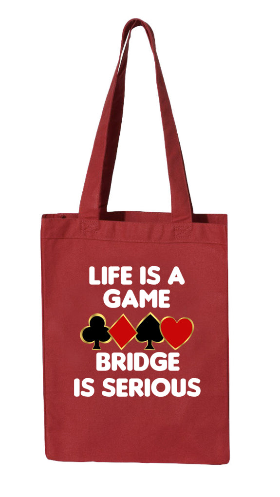 Life is a Game on Gusset Tote