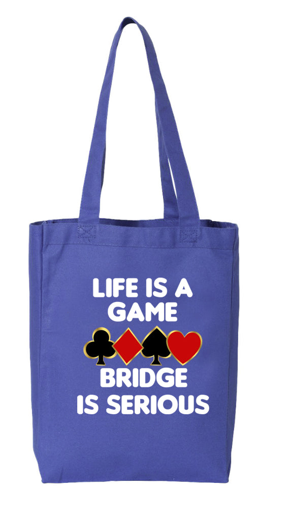 Life is a Game on Gusset Tote