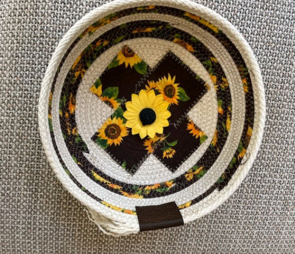 Autumn Sunflower Basket