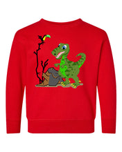 Load image into Gallery viewer, T-Rex Toddler Sweatshirt
