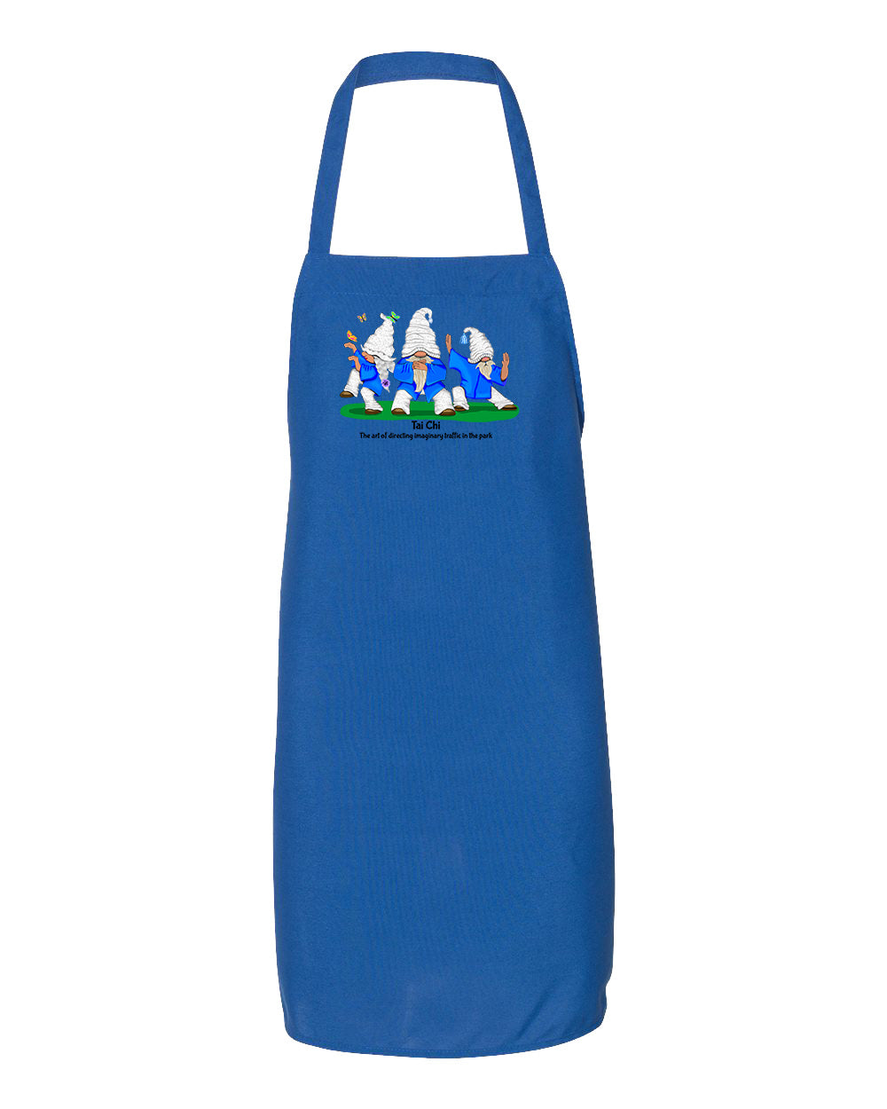 Tai Chi Gnomes on Apron