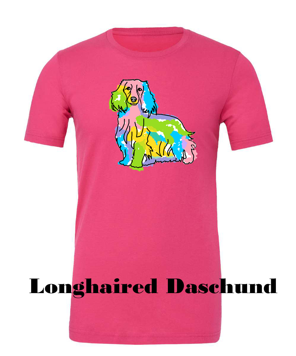 Long Haired Daschund T-Shirt