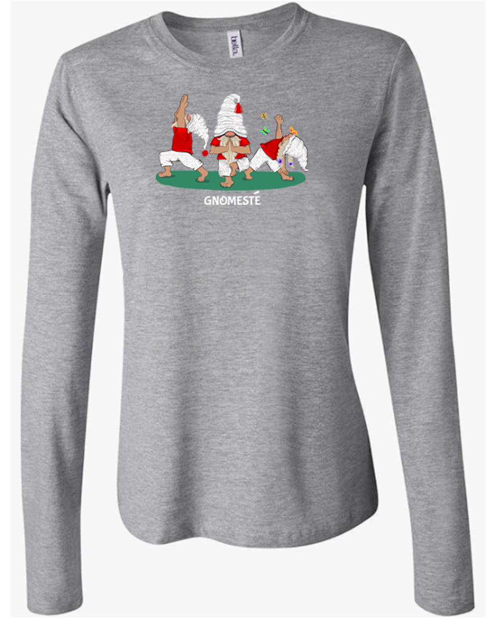 Yoga Gnomes on Women's Long Sleeve T-shirts