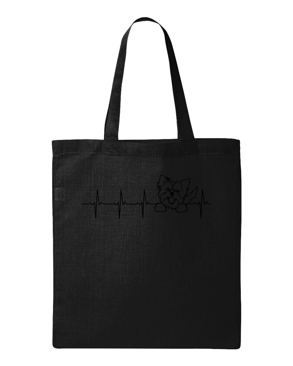 Yorkshire Terrier Heartbeat on Tote