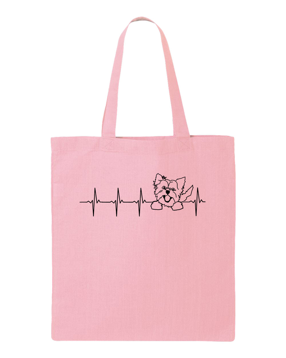 Yorkshire Terrier Heartbeat on Tote