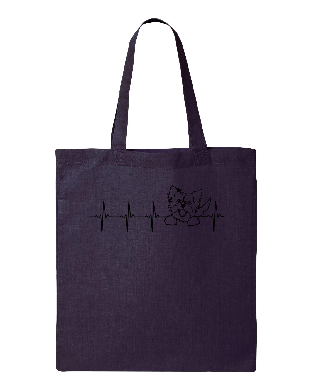 Yorkshire Terrier Heartbeat on Tote