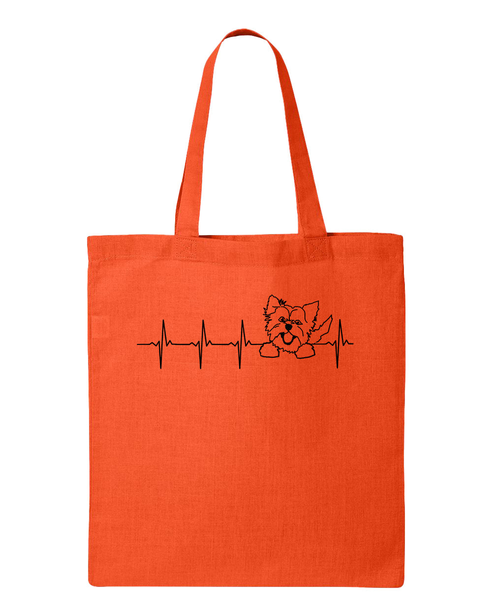 Yorkshire Terrier Heartbeat on Tote