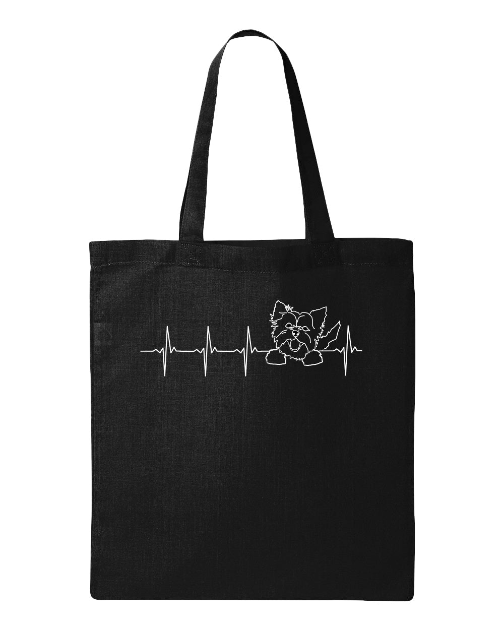 Yorkshire Terrier Heartbeat on Tote