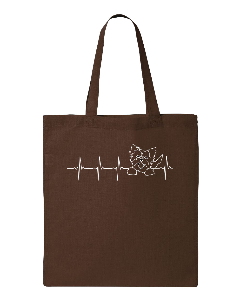 Yorkshire Terrier Heartbeat on Tote