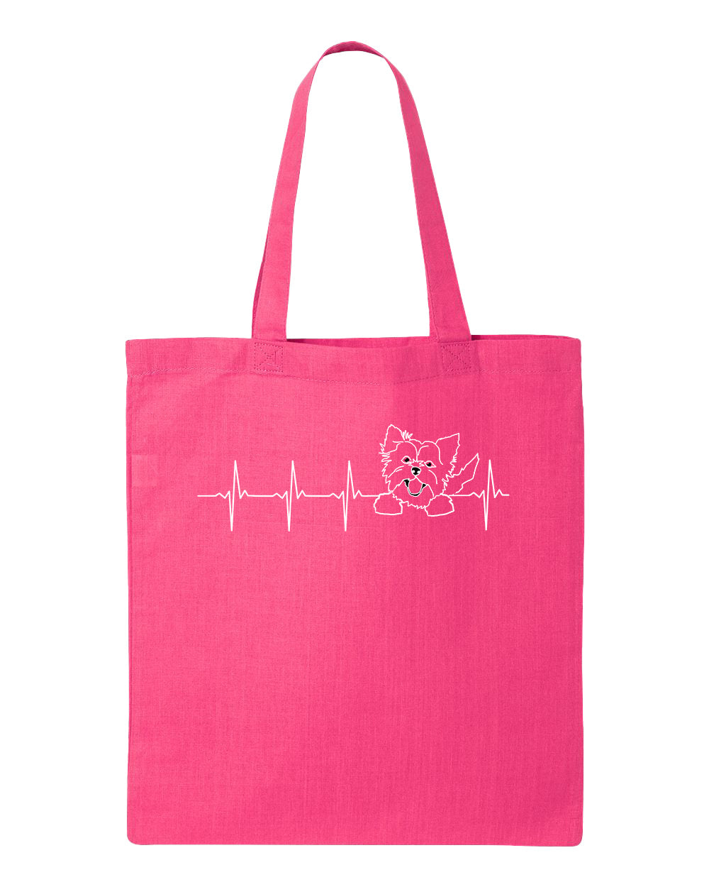 Yorkshire Terrier Heartbeat on Tote