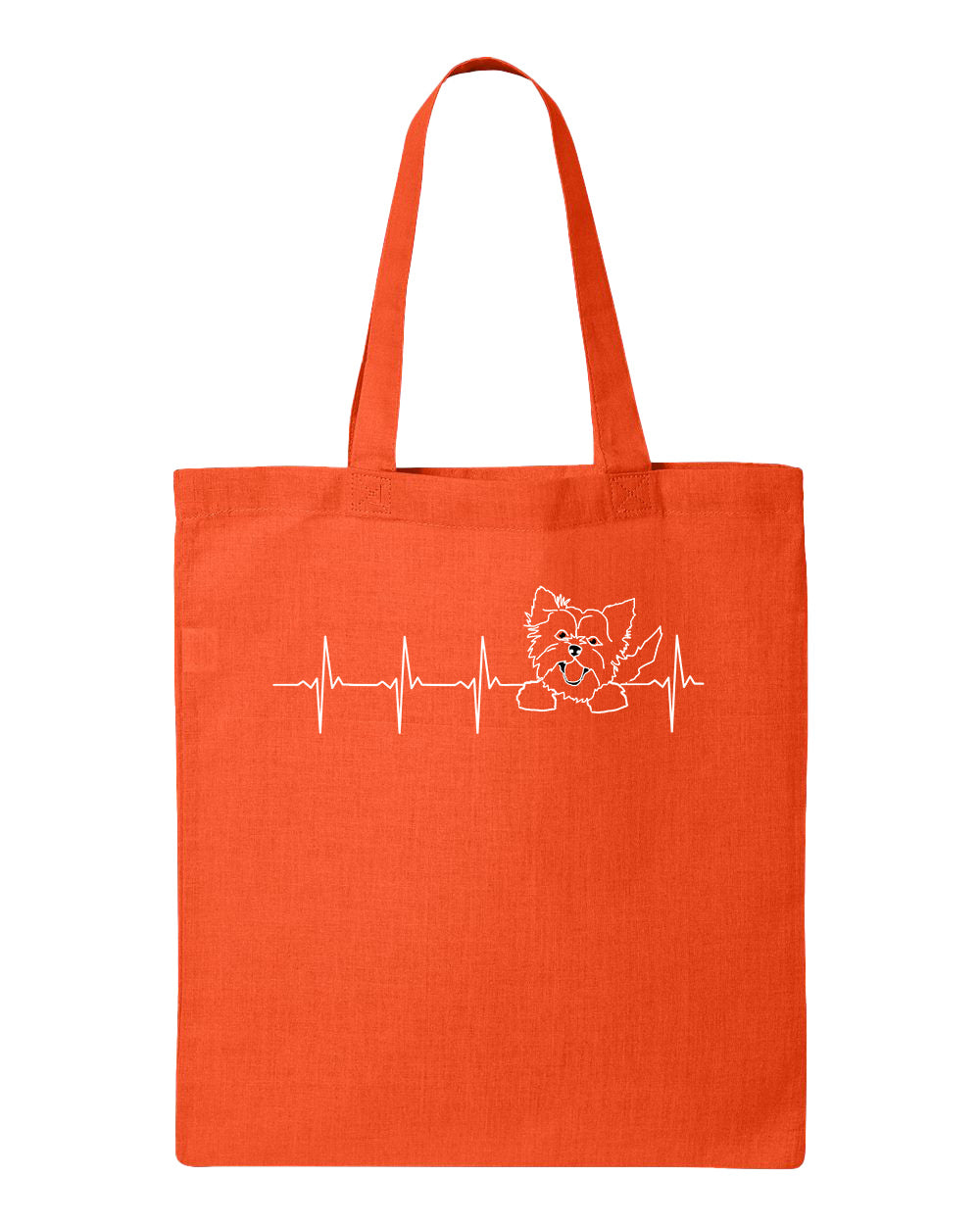 Yorkshire Terrier Heartbeat on Tote