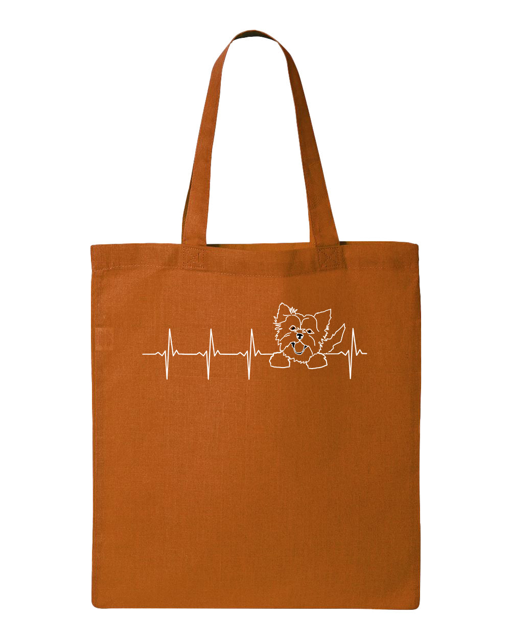 Yorkshire Terrier Heartbeat on Tote