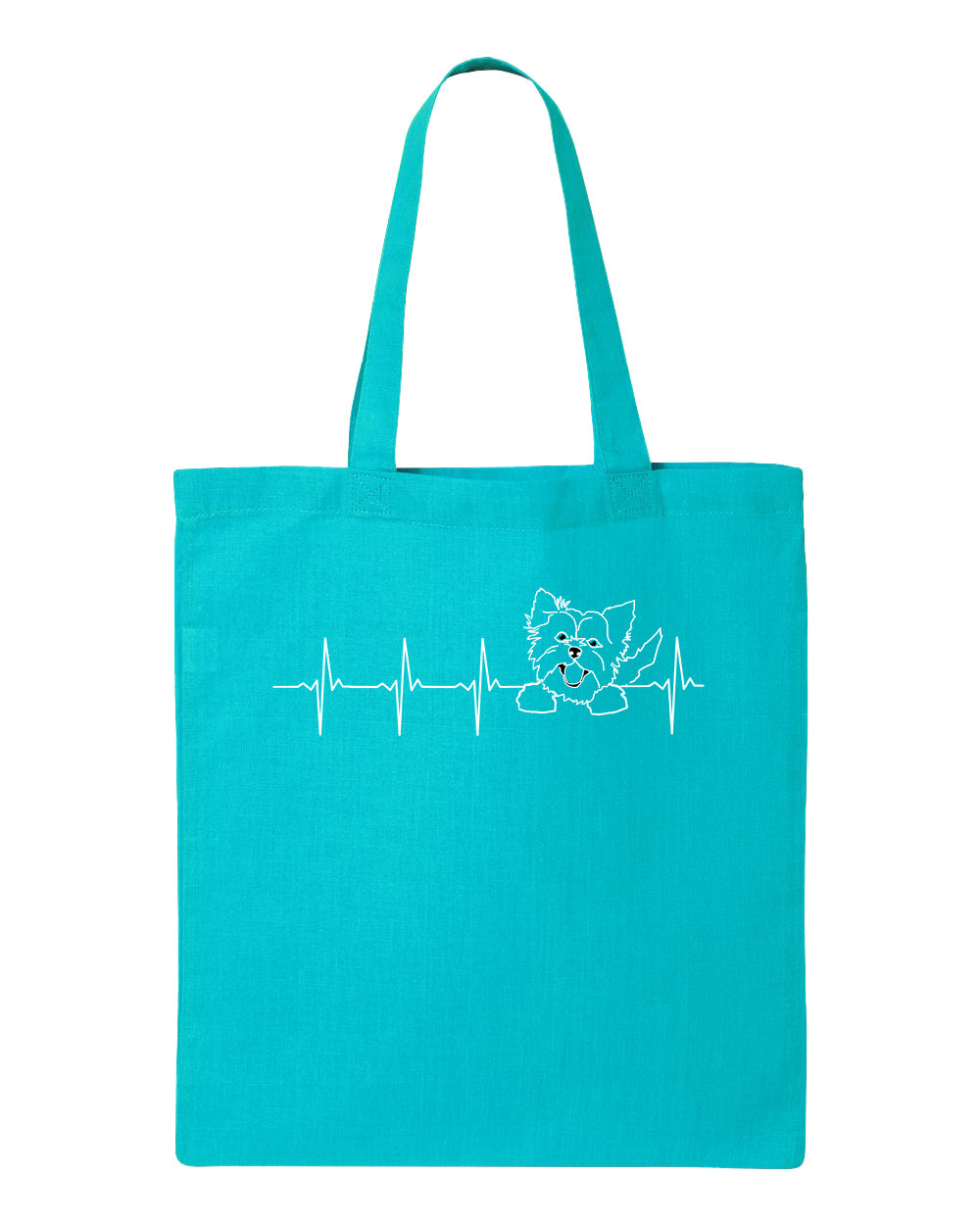 Yorkshire Terrier Heartbeat on Tote