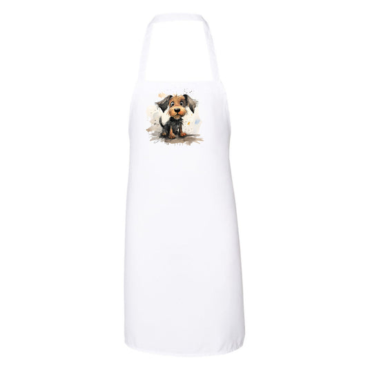 Apron with Funny Dogs