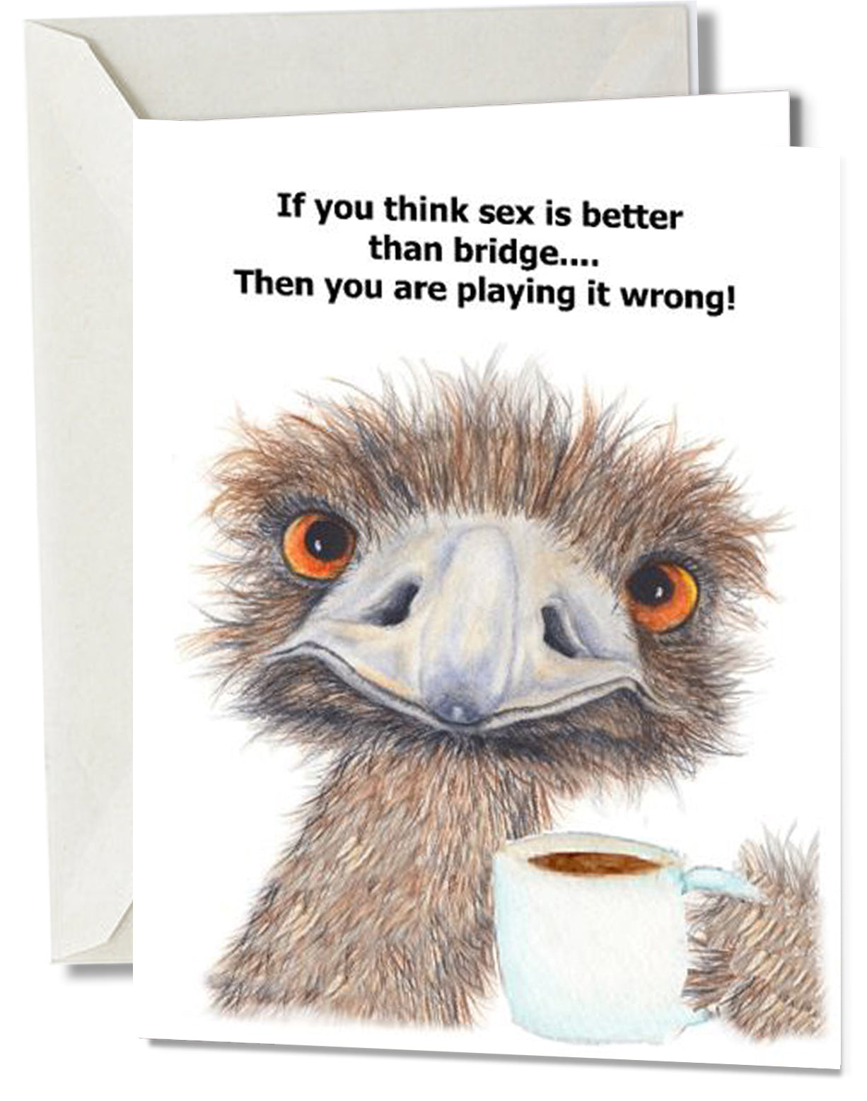 Bridge Note Cards with Humor | MyGiftBooks.com – Online Artisans