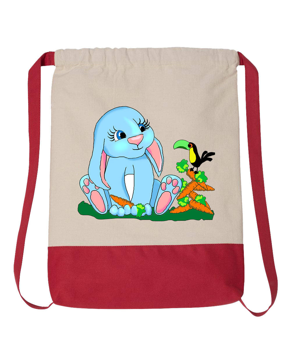 Bunny Drawstring Backpack