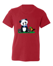 Load image into Gallery viewer, Boy Panda Kid&#39;s T-shirt
