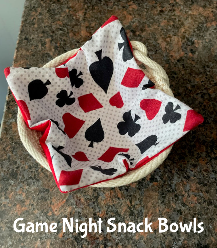 Set of Snack Bowls for the Game Table